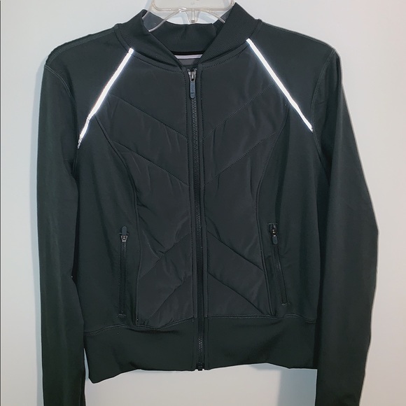 Zella Wear It Out Green Bomber Jacket - Picture 1 of 3